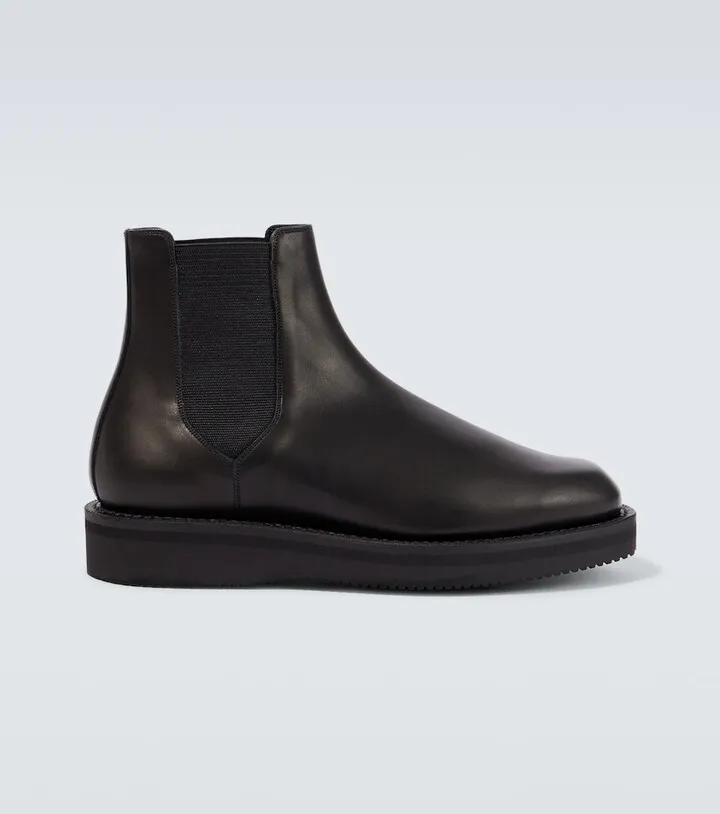 x Foot The Coacher leather Chelsea boots