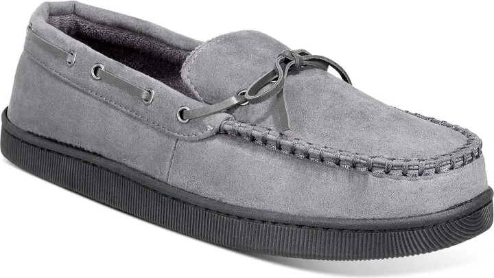 Mens Cozy Comfy Moccasin Slippers