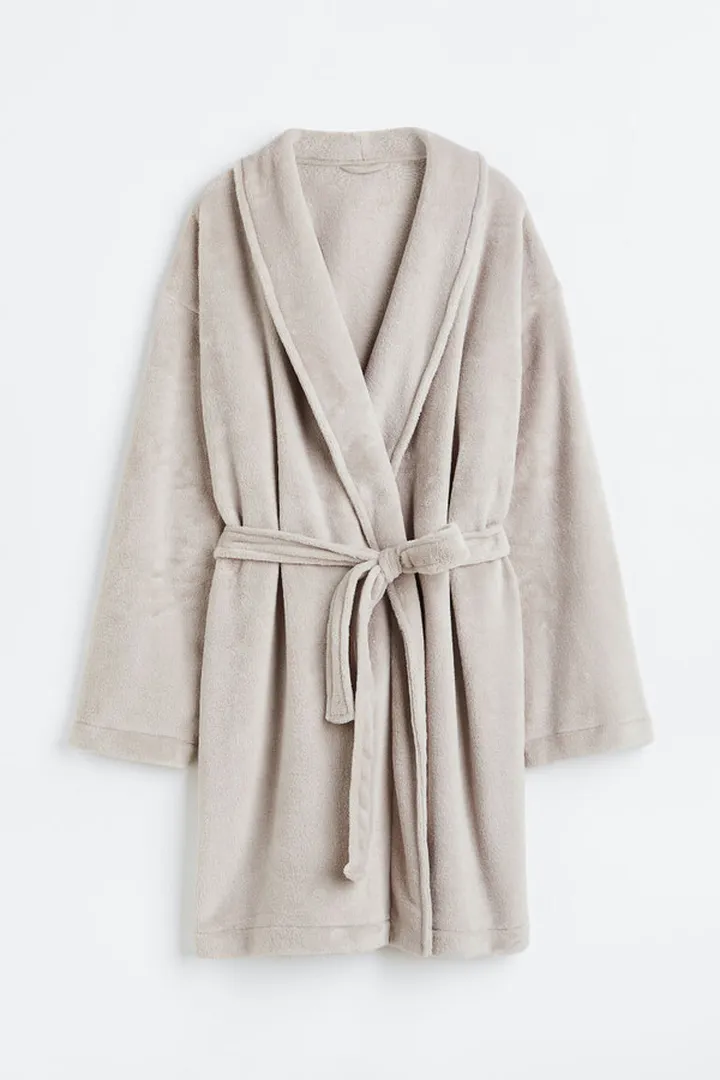 Fleece Bathrobe