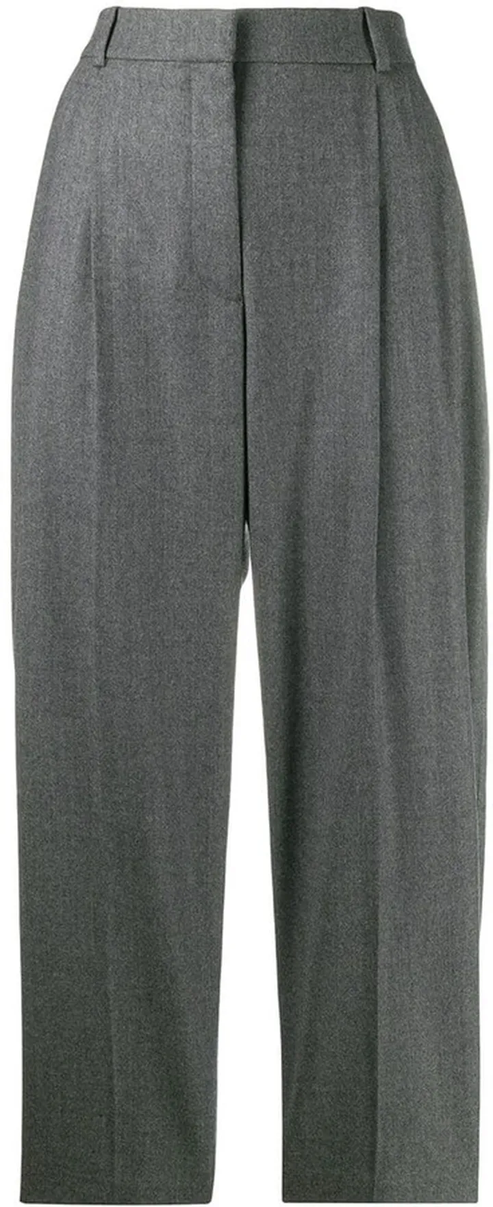Cropped Tailored Trousers