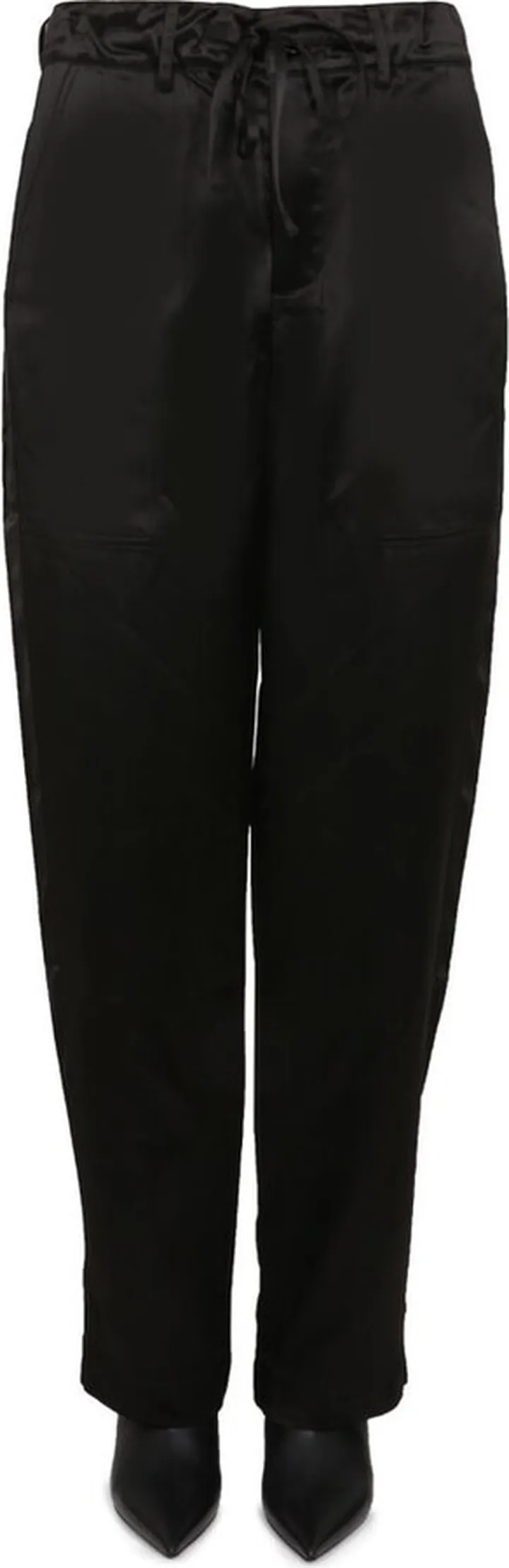 Proenza Schouler White Label Drawstring High Waist Trousers
