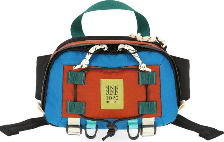 Mountain Hip Water Repellent Recycled Nylon Belt Bag