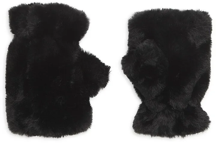 Ariel Faux Fur Fingerless Gloves