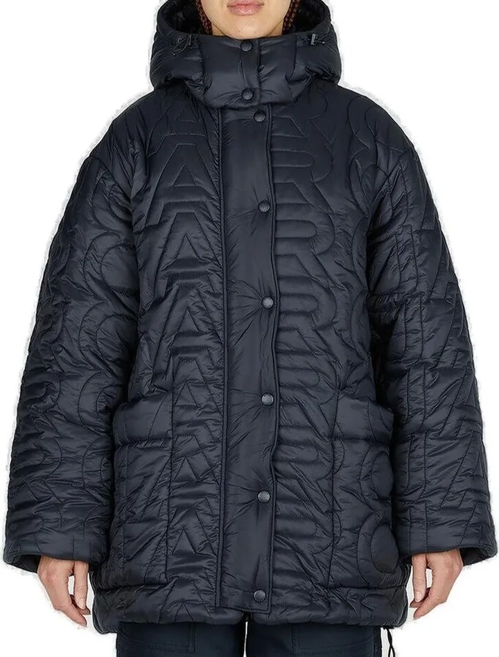 Marc Jacobs Monogram Quilted Long-Sleeved Jacket