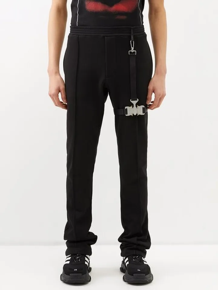 Tricon Buckled Cotton Track Pants