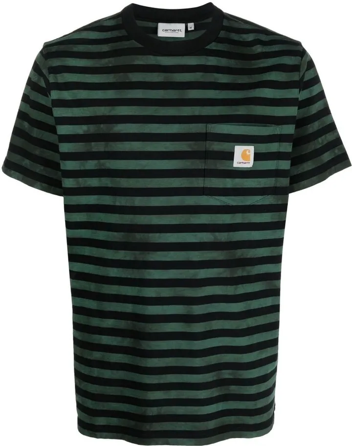 logo-patch cotton T-shirt