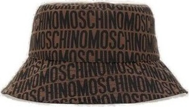 Moschino Allover Logo Jacquard Bucket Hat
