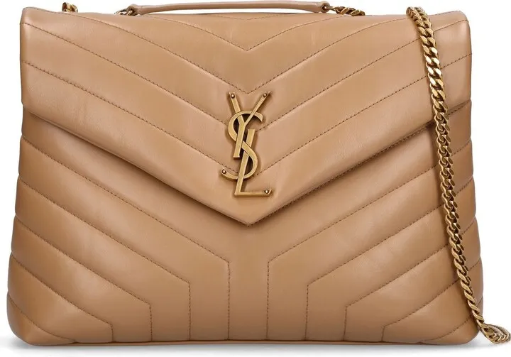 Medium Loulou Y-quilted leather bag