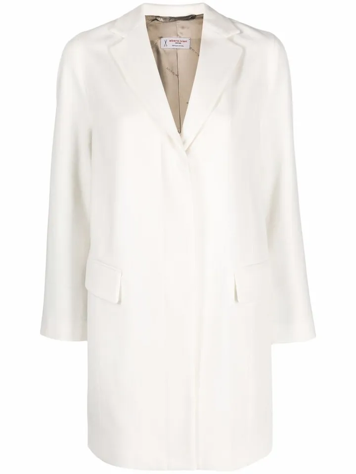 Buttoned Up Wool Coat