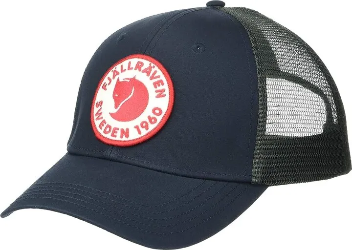 Fjallraven 1960 Logo Langtradarkeps (Dark Navy) Caps