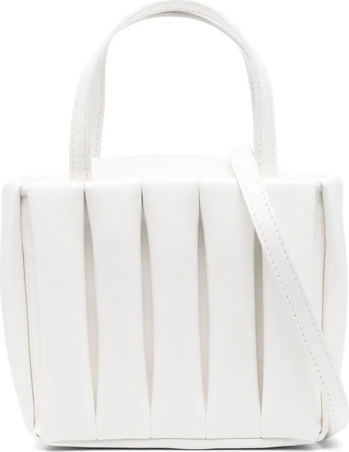 Aria faux-leather tote bag