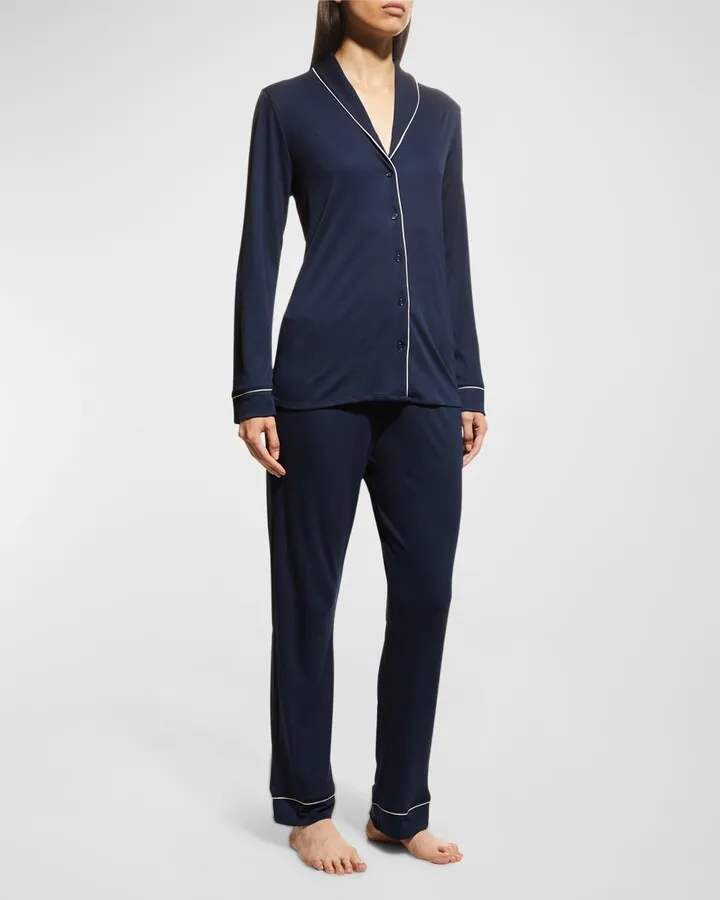 Natural Comfort Long-Sleeve Pajama Set
