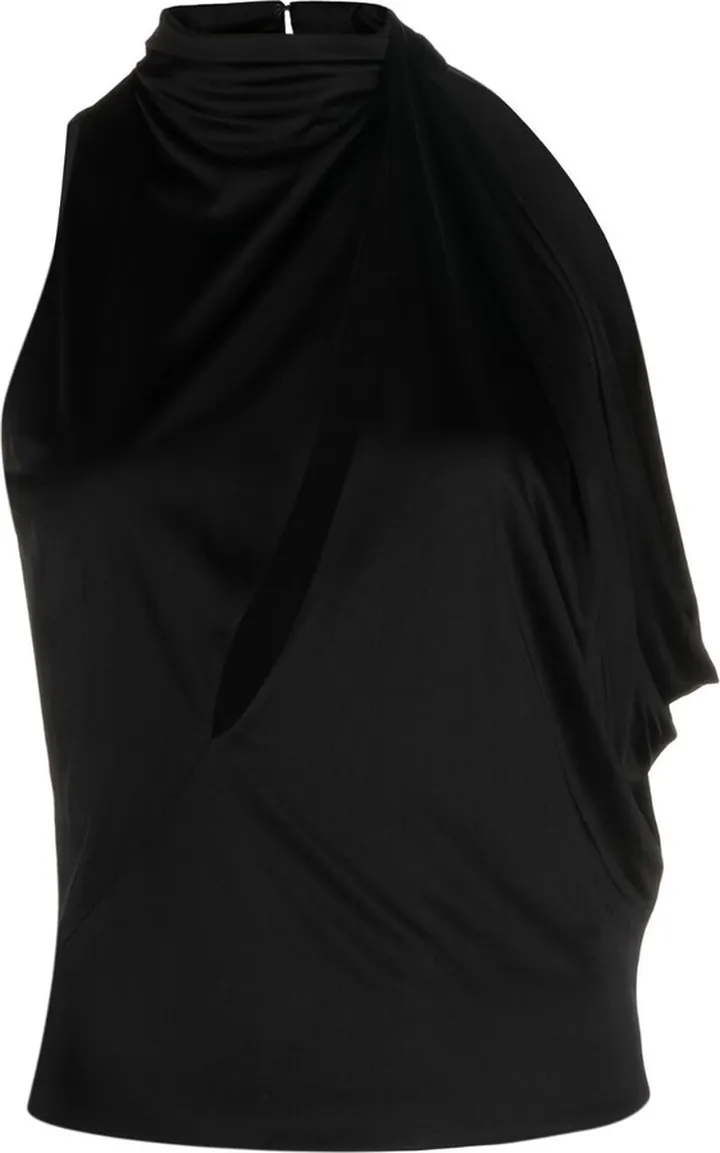 Cut-Out Halterneck Top