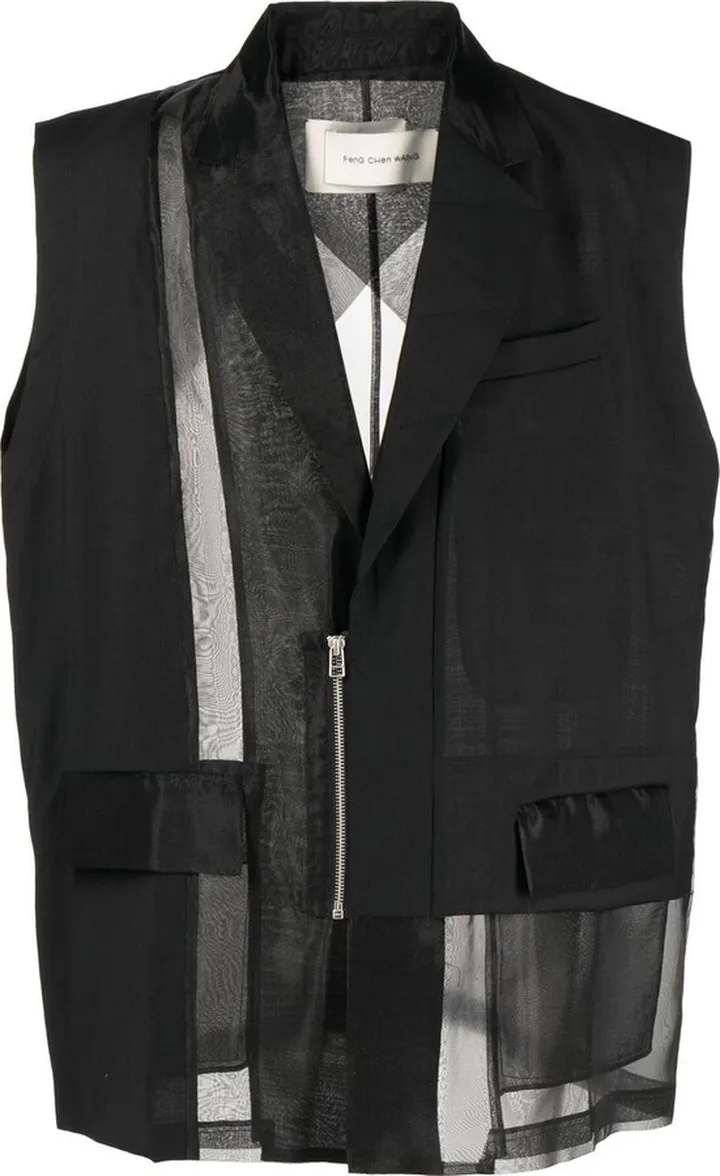Mesh Panelled Vest
