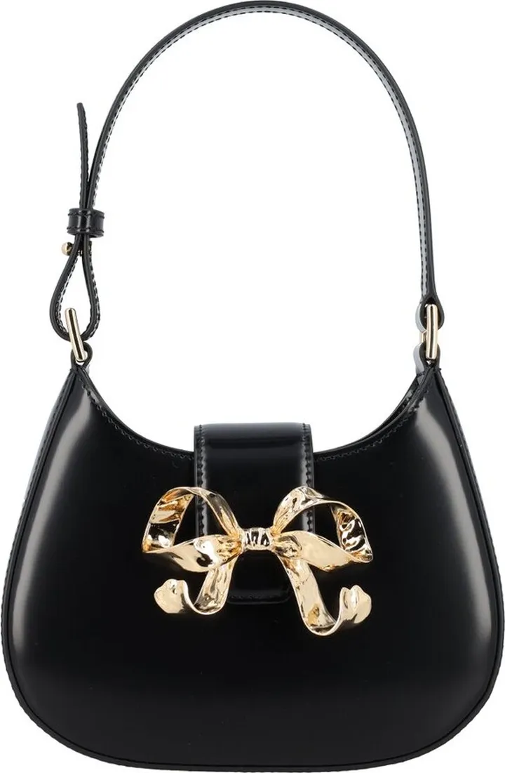 Self-Portrait Crescent Bow Mini Shoulder Bag
