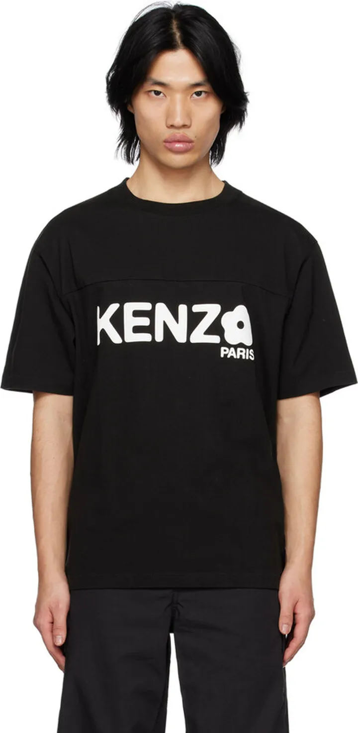 Kenzo Black Kenzo Paris Boke Flower T-Shirt