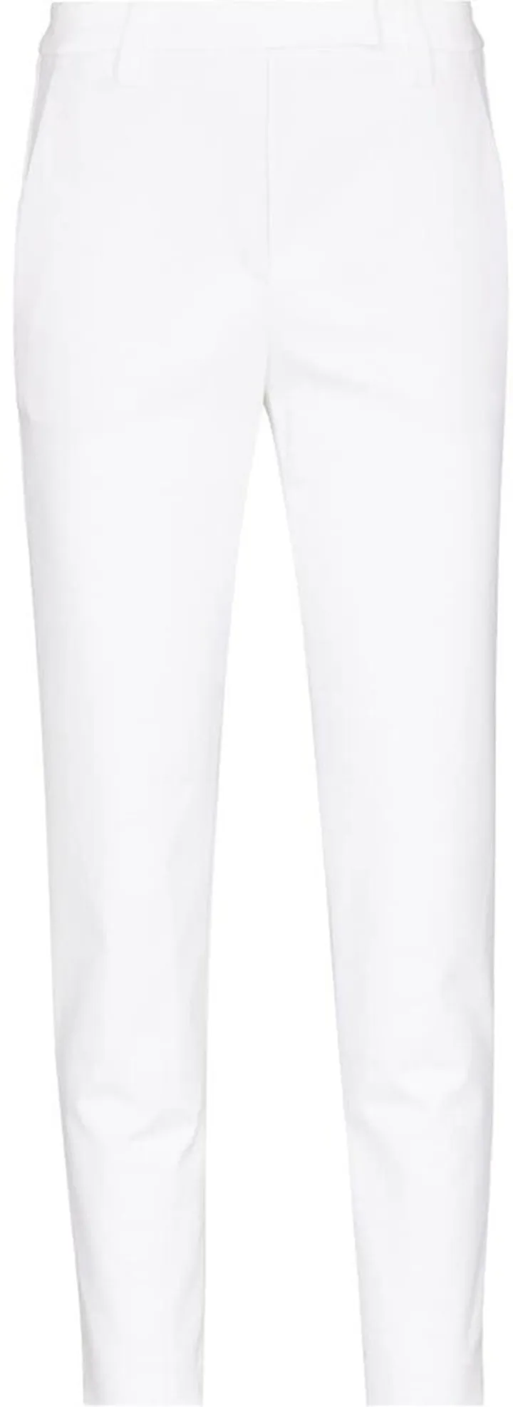 Concealed Fastening Cropped Trousers