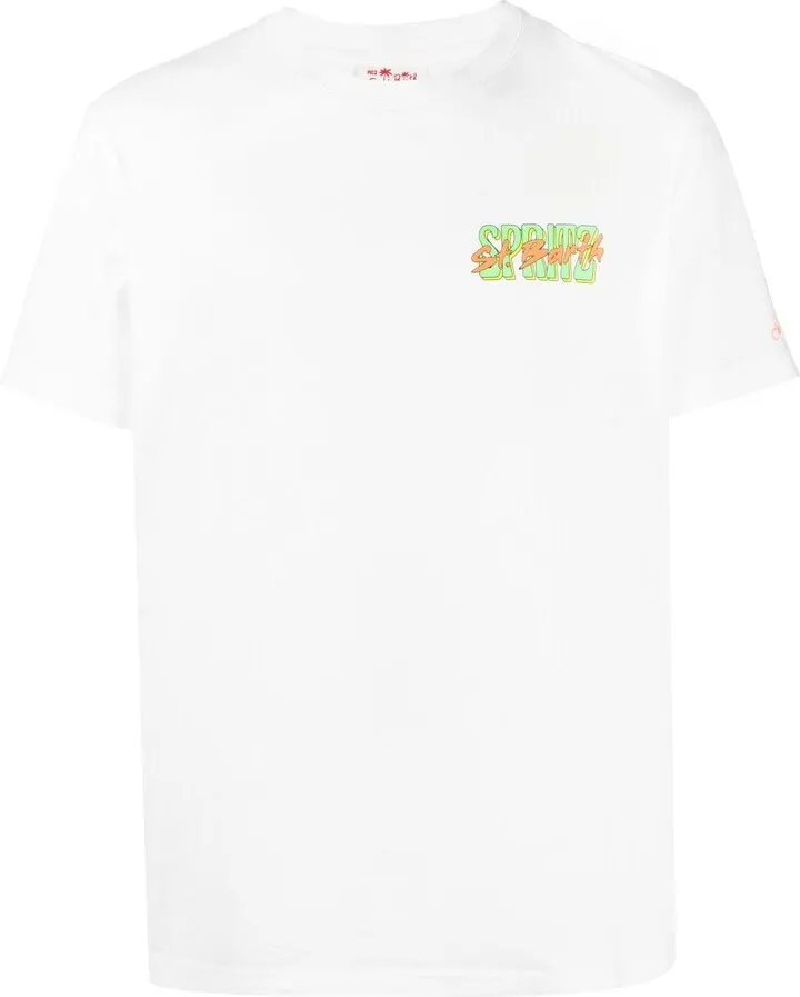 logo-print cotton T-shirt