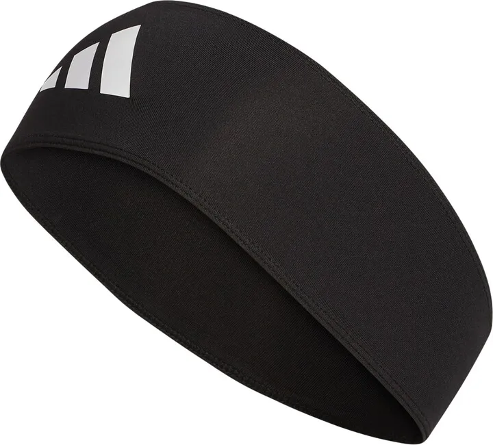 adidas Men's Alphaskin Wide Logo-Print Headband