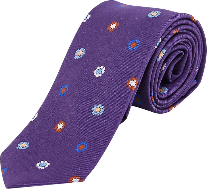 Wool and silk tie