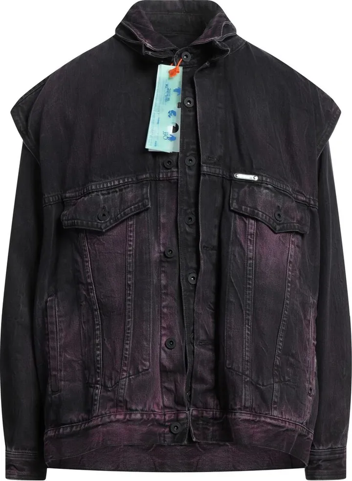 Denim Outerwear Dark Purple