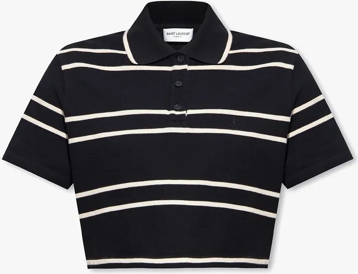 Cropped Polo Shirt