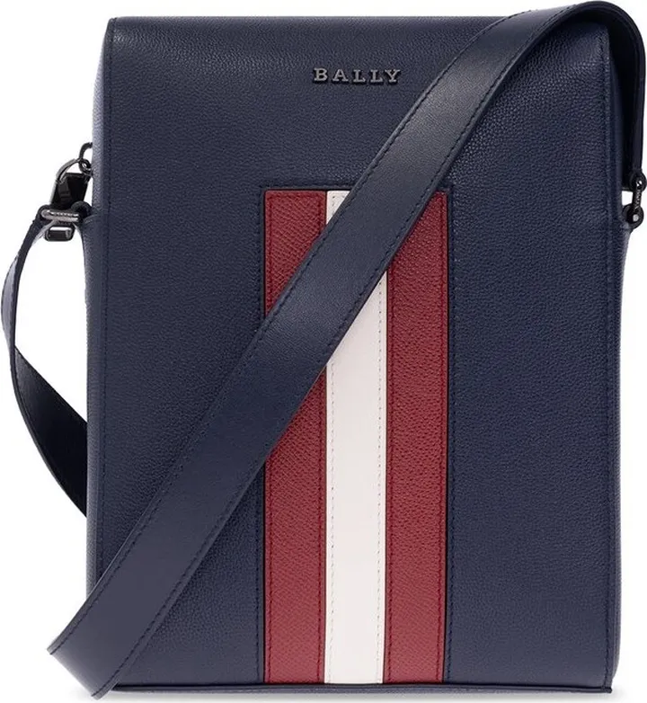 Bally Logo Stripe Crossbody Bag