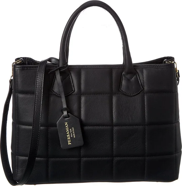 Persaman New York Simone Leather Tote