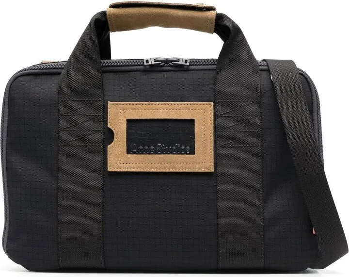 Tag-Detail Ripstop Briefcase