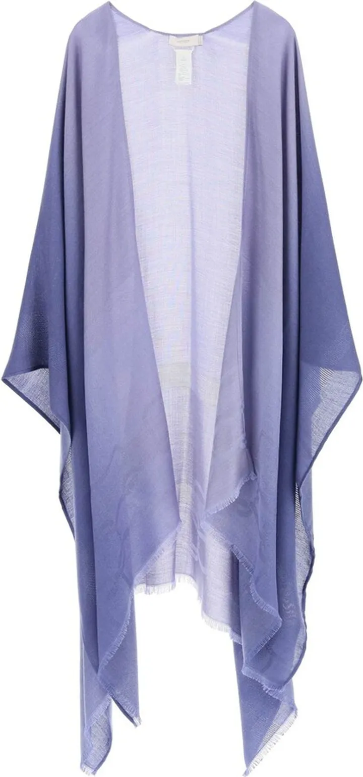 Cashmere And Silk Poncho