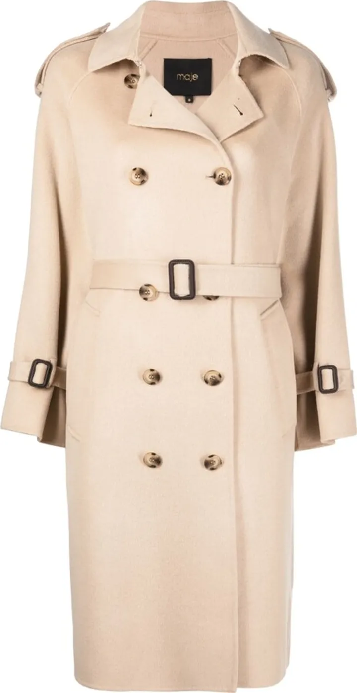 Grenchman belted trench coat