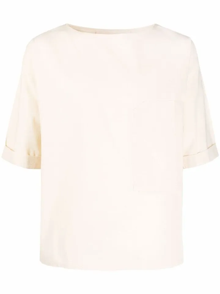 patch-pocket cotton T-Shirt