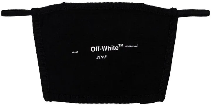 Logo Print Face Mask