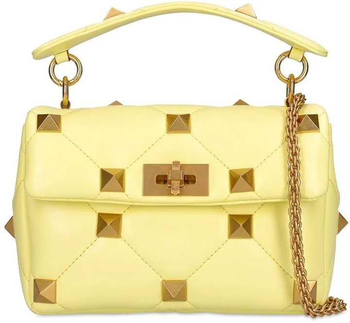 Medium Roman Stud leather shoulder bag