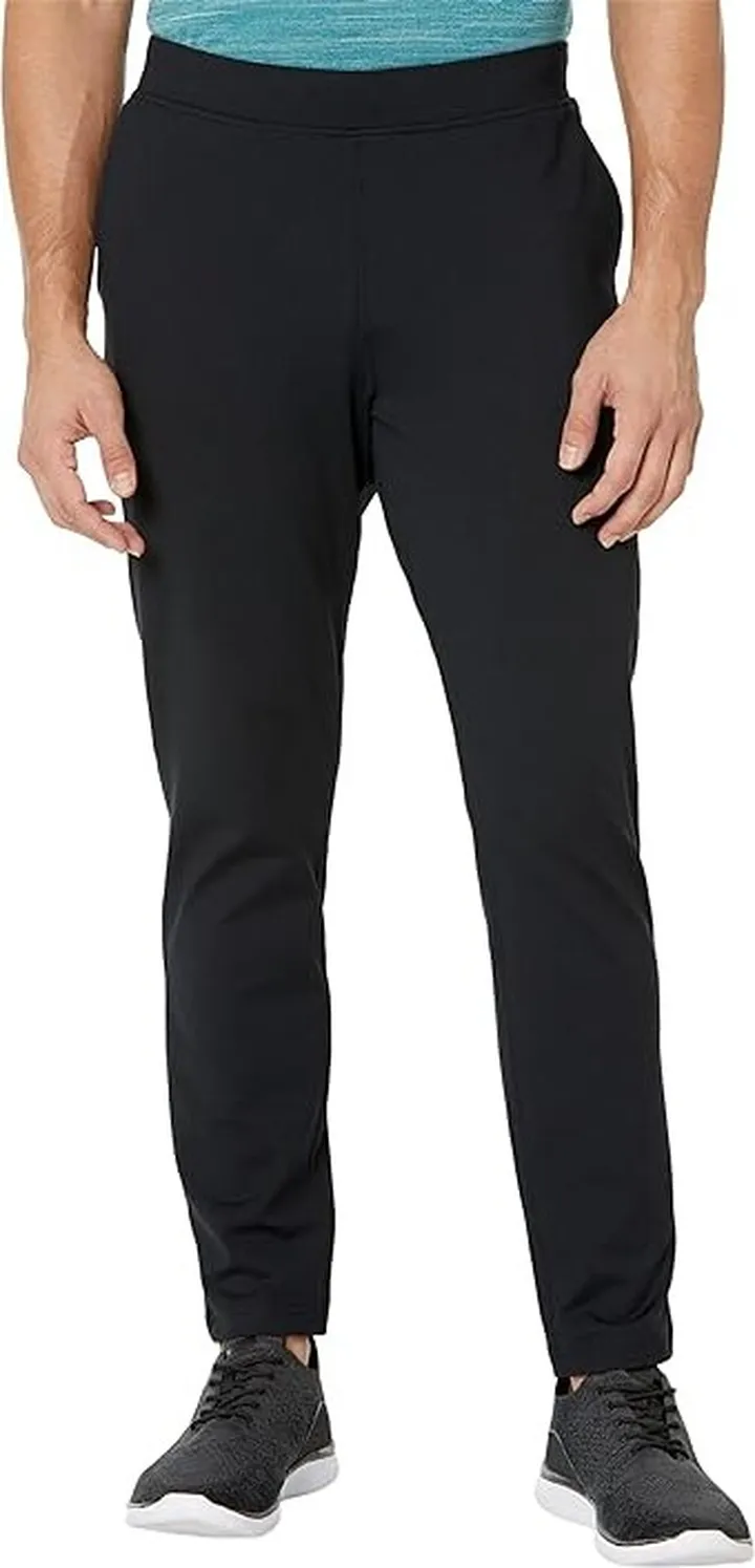 SKECHERS Slip-Ins Controller Tapered Pant (Bold Black) Men's Clothing