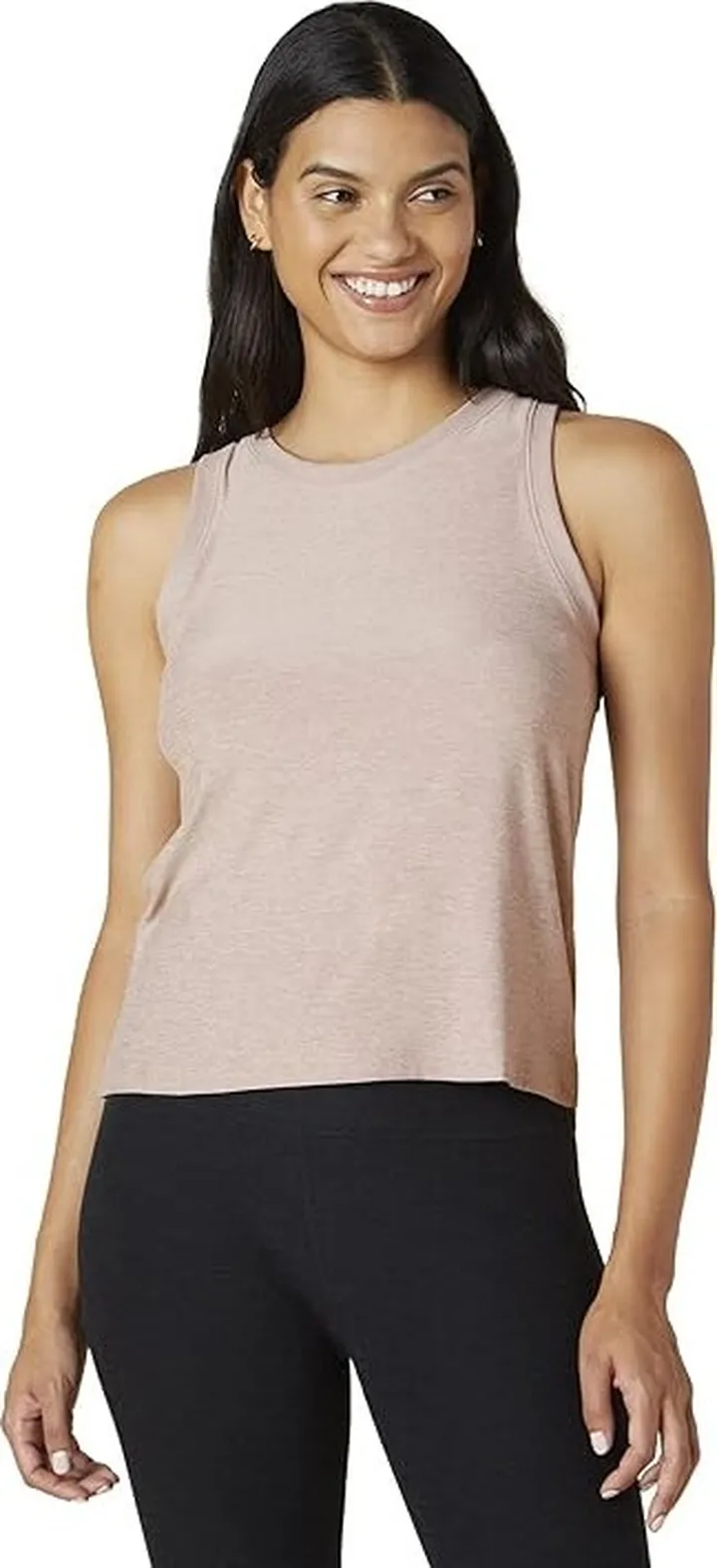 Beyond Yoga Featherweight Rebalance Tank (Chai) Women's Clothing