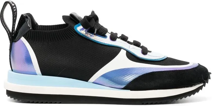 Panelled Low-Top Sneakers