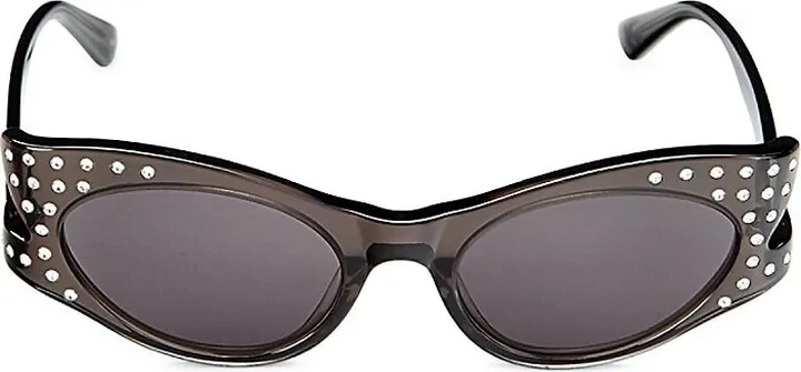 49MM Embellished Butterfly Sunglasses