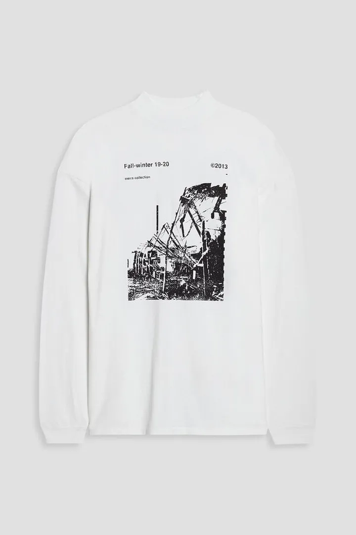 Ruined Factory printed cotton-jersey T-shirt