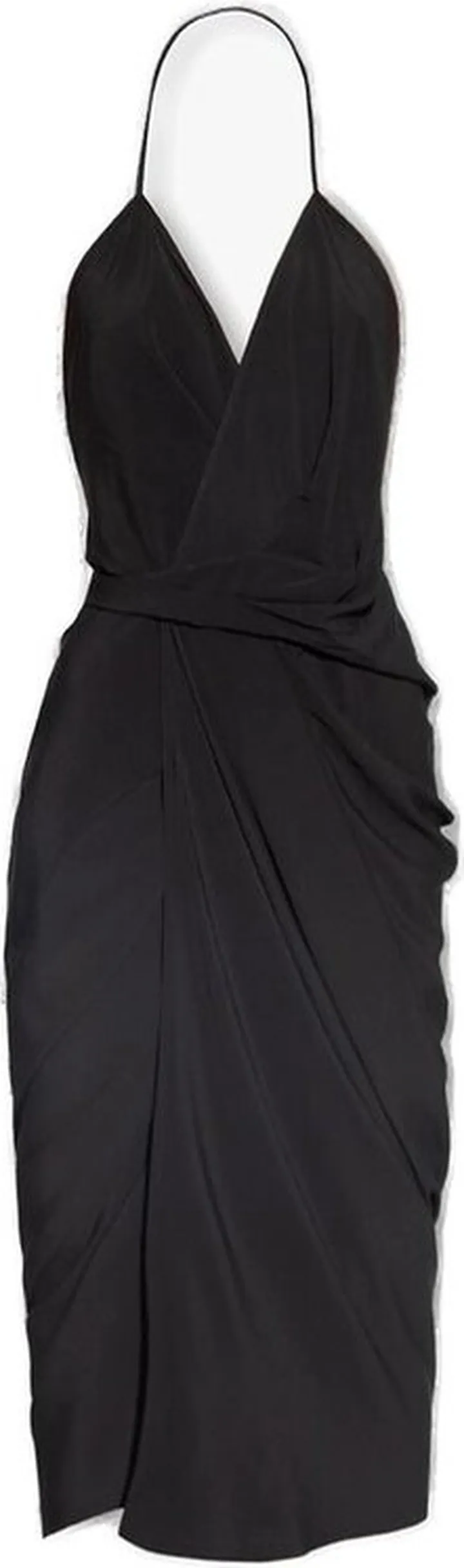 Rick Owens Laura Backless Midi Dress