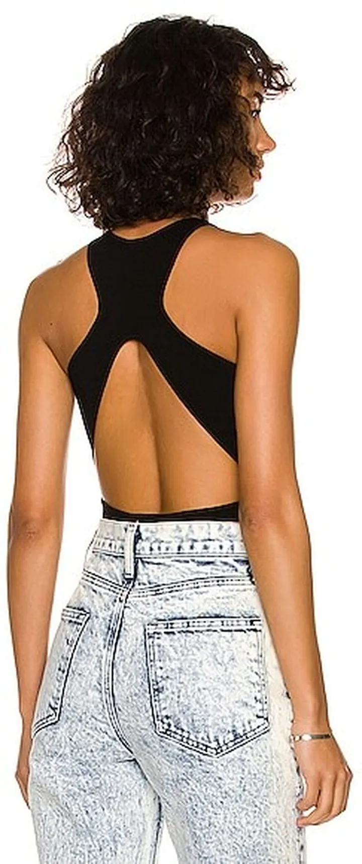A.L.C. Pierce Bodysuit in Black