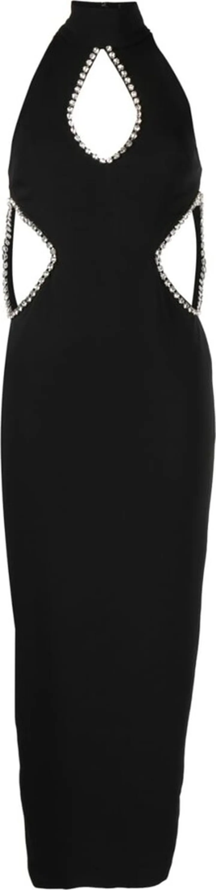 Prudence halterneck midi dress