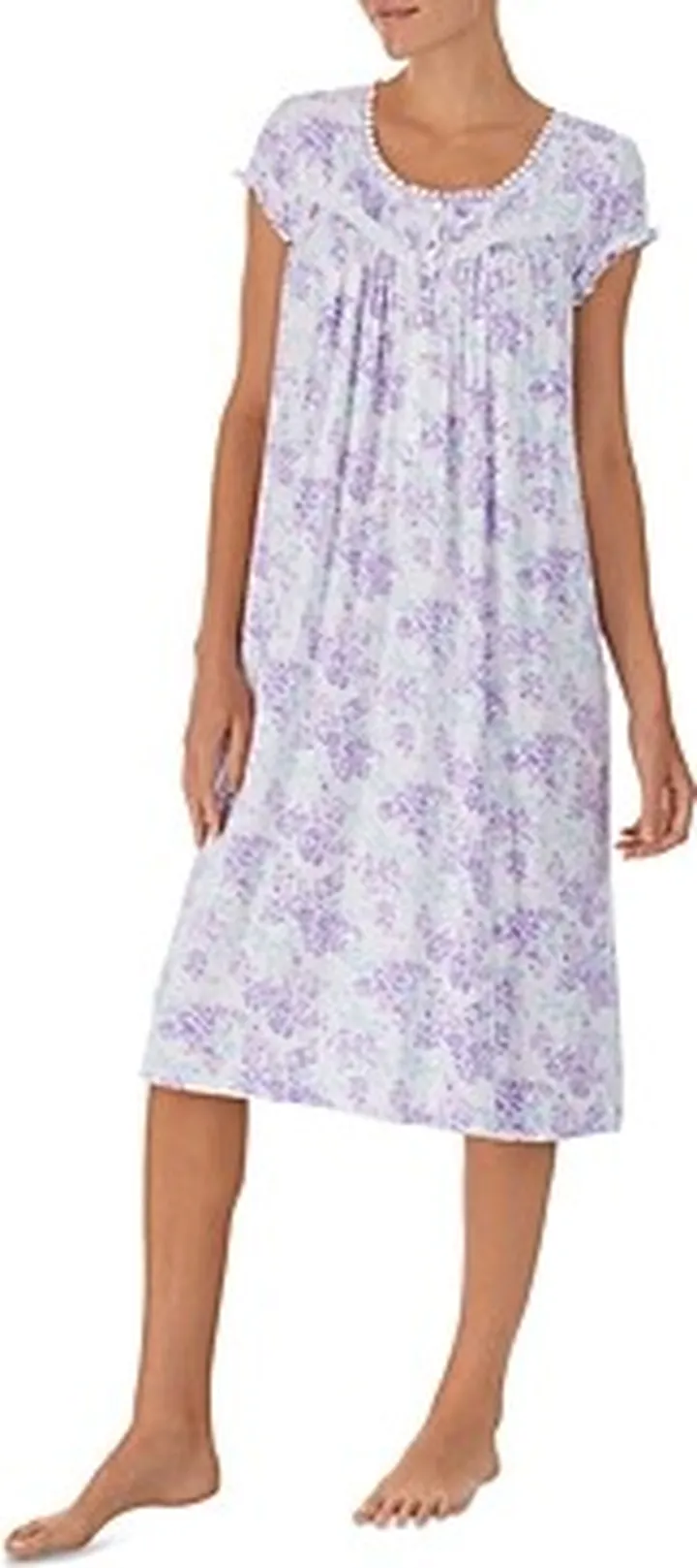 Eileen West Floral Print Waltz Nightgown