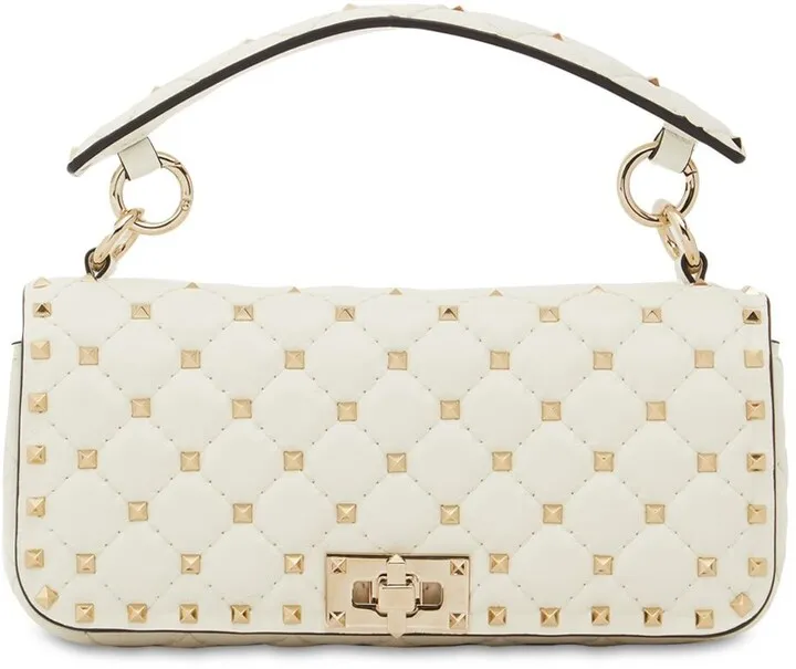 Rockstud Spike leather shoulder bag