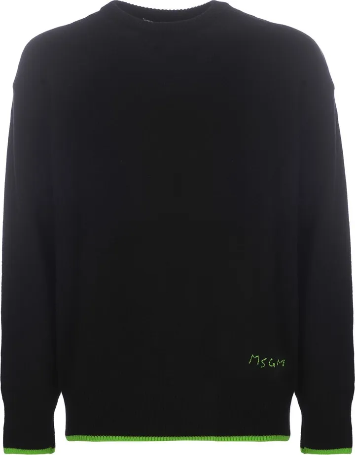 Sweater Msgm In Wool And Cashmere Blend