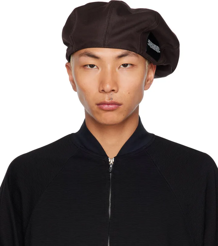 Julius Brown Patch Beret