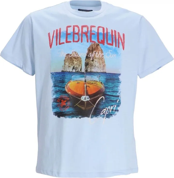 graphic-print cotton T-shirt