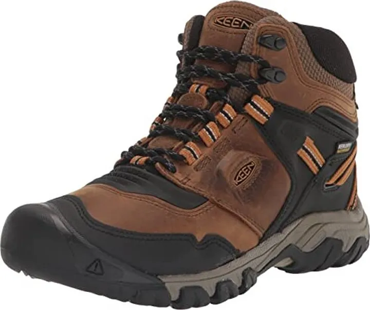 KEEN Men's Ridge Flex Mid Height Waterproof Hiking Boots
