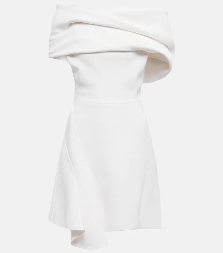 Hyper Ballad off-shoulder minidress