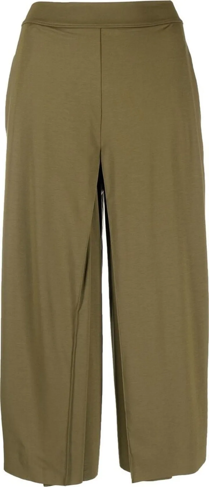 Aurora cropped wide-leg trousers
